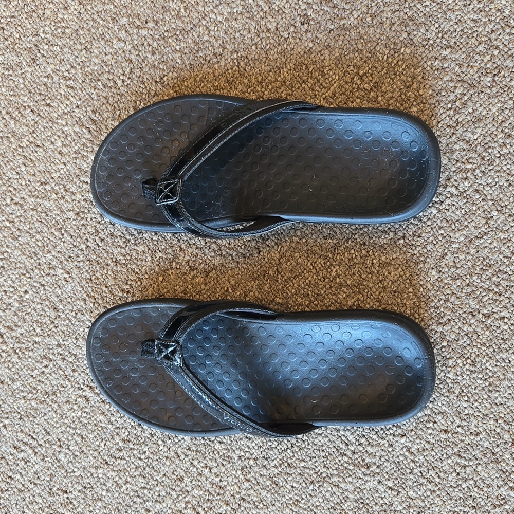 Vionic Tide II Toes Post Sandal Size 8